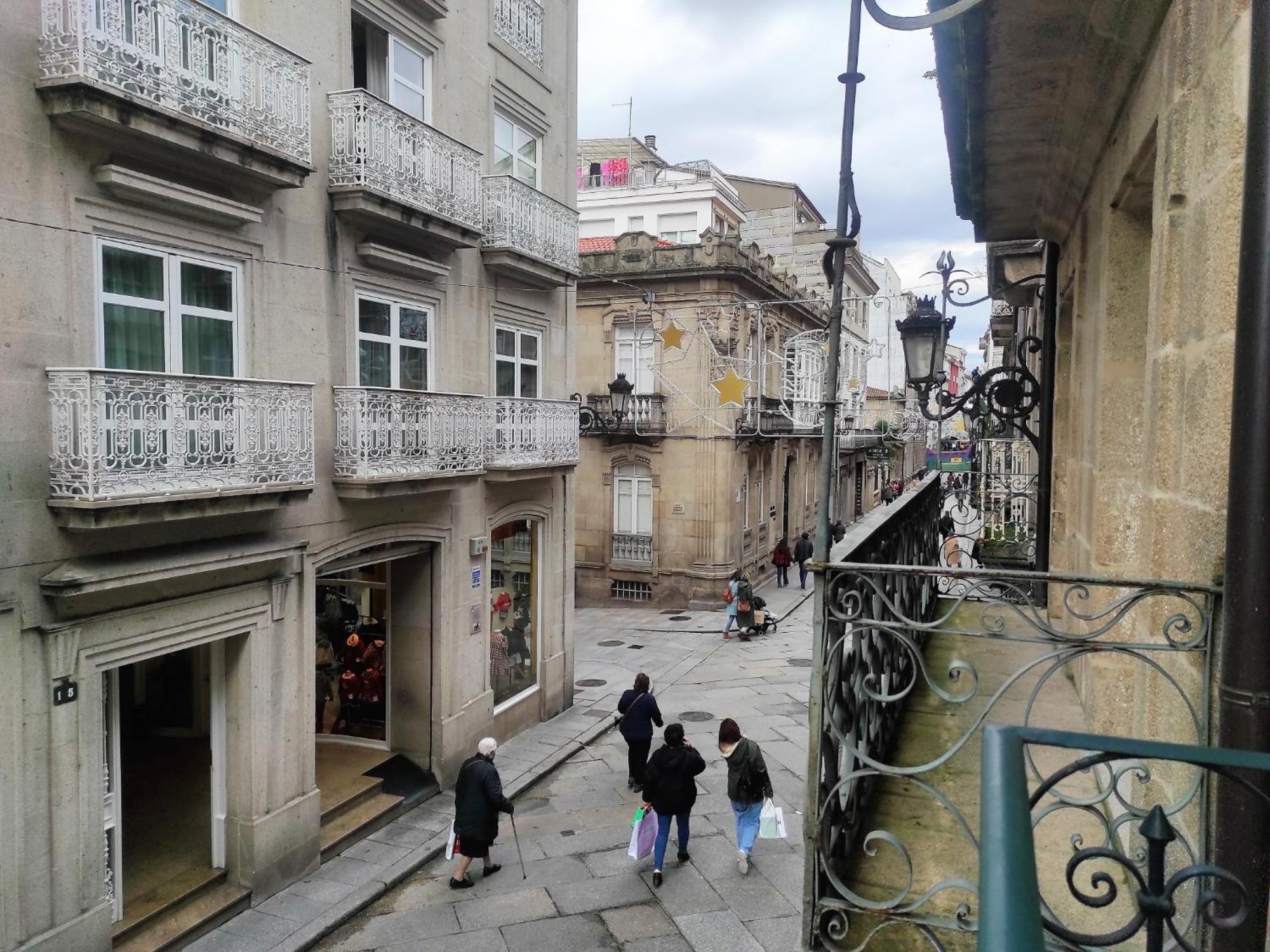 Apartamento 1A. Disfruta De Su Balcon Sobre El Casco Viejo. Ourense Exterior foto