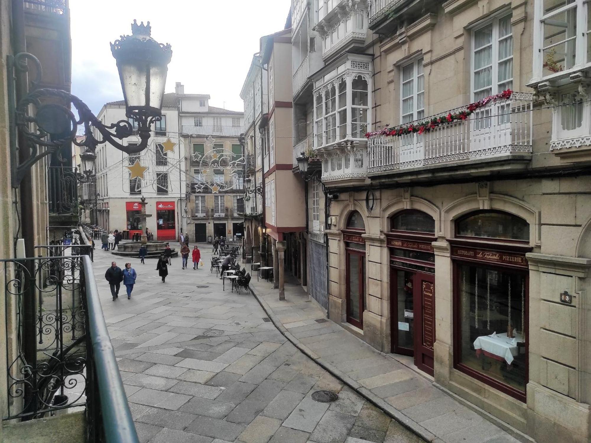 Apartamento 1A. Disfruta De Su Balcon Sobre El Casco Viejo. Ourense Exterior foto